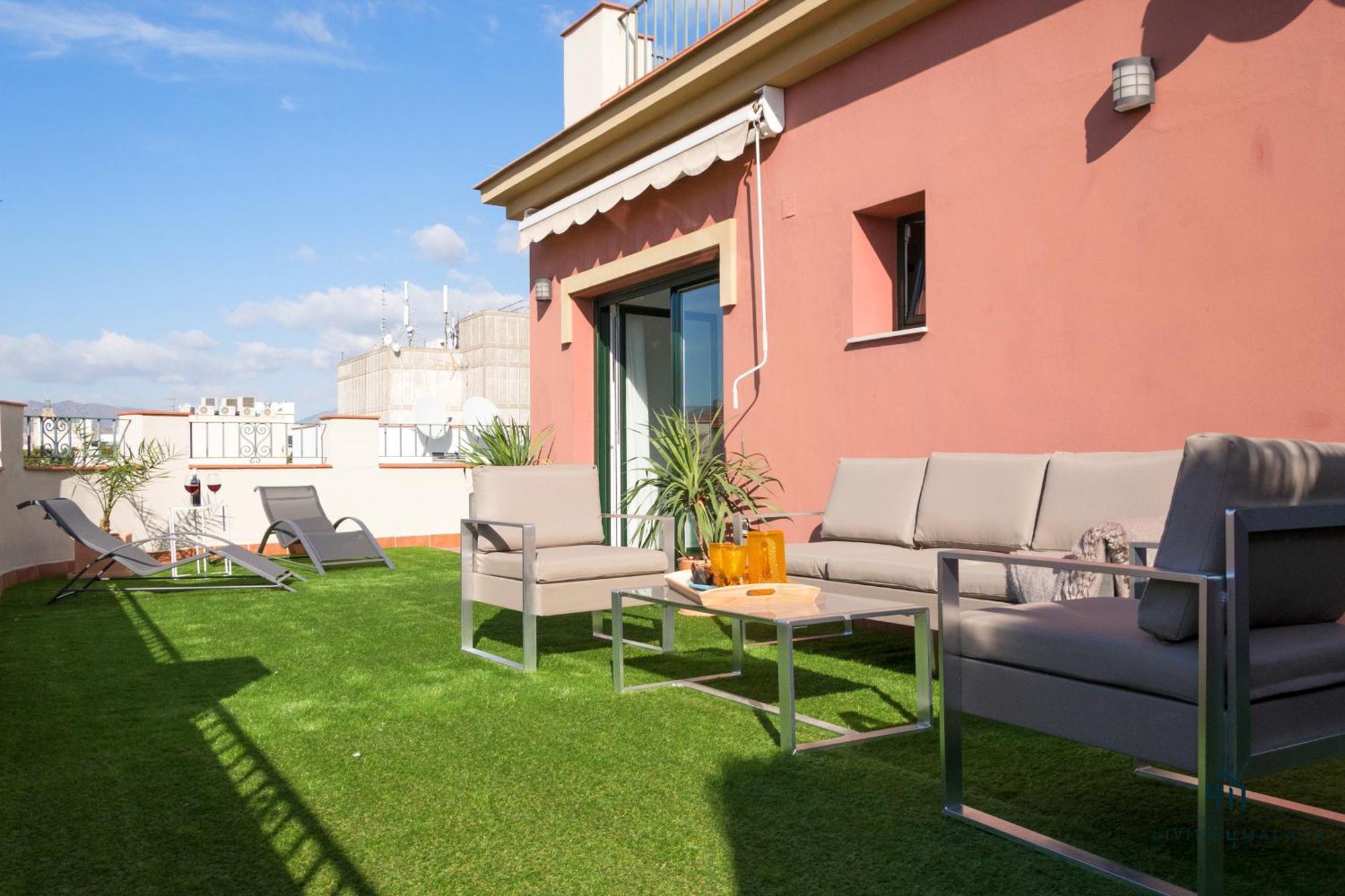 Apartament Living4Malaga Blue Bay Zewnętrze zdjęcie