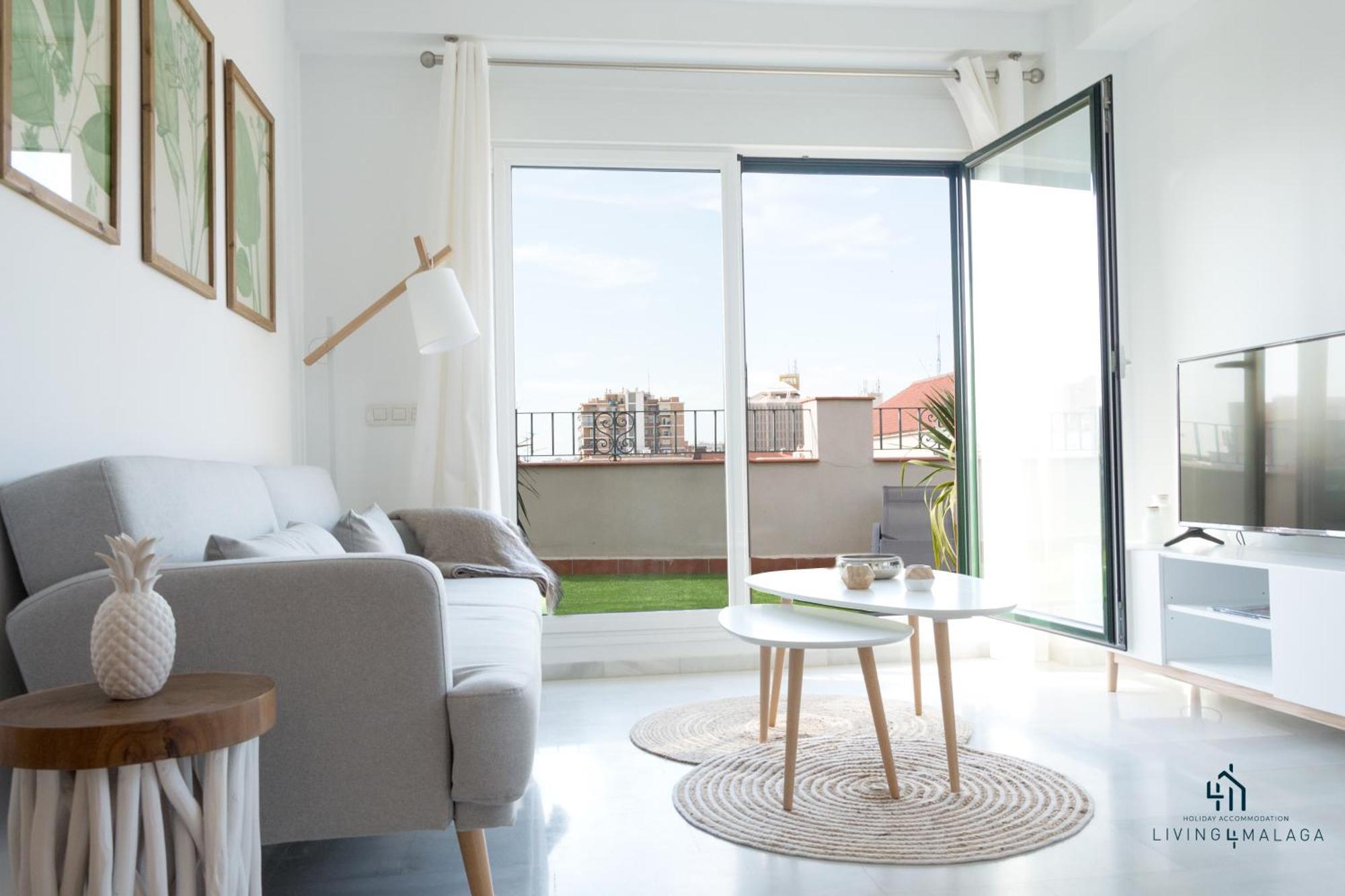 Apartament Living4Malaga Blue Bay Zewnętrze zdjęcie