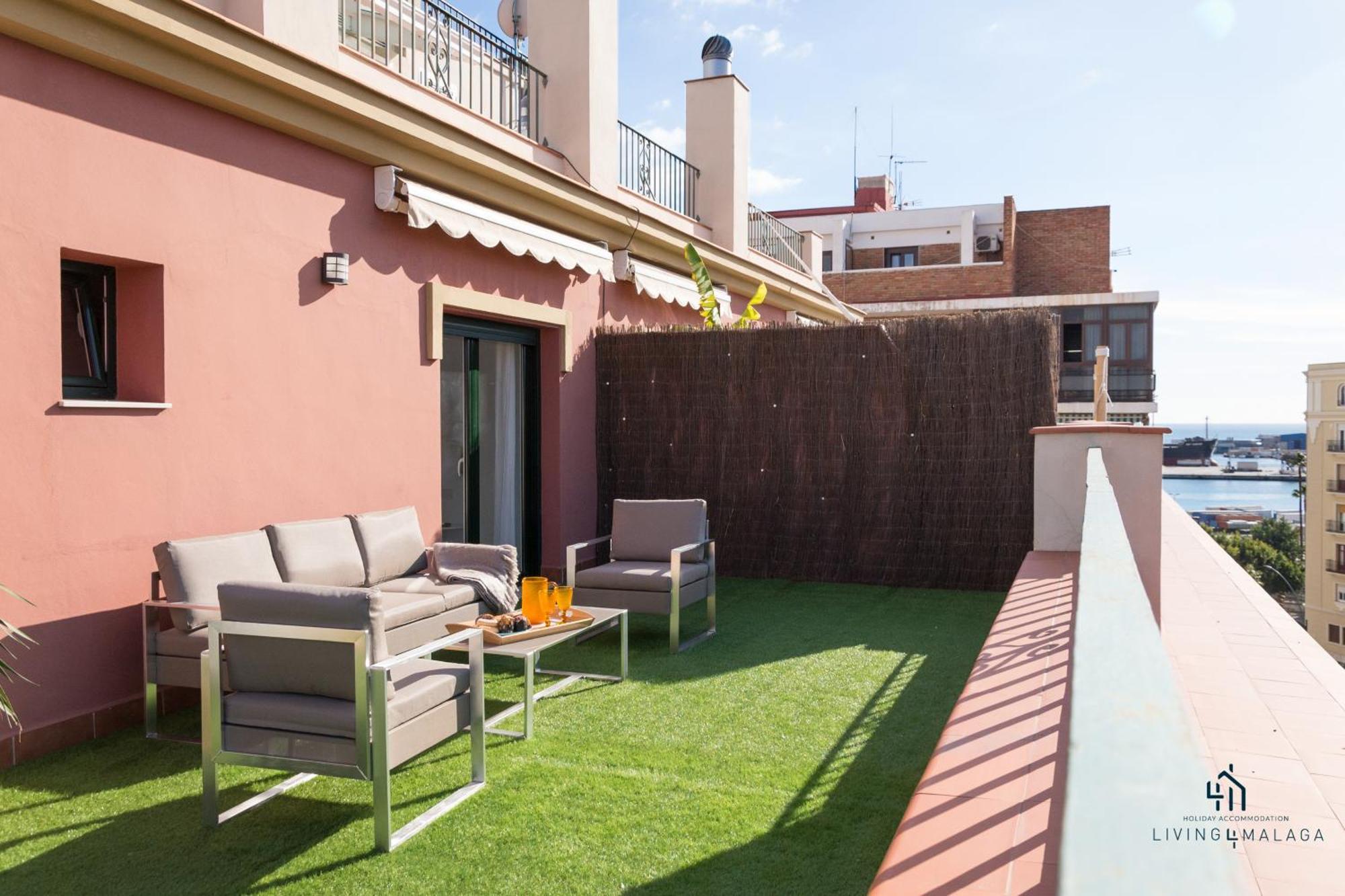 Apartament Living4Malaga Blue Bay Zewnętrze zdjęcie